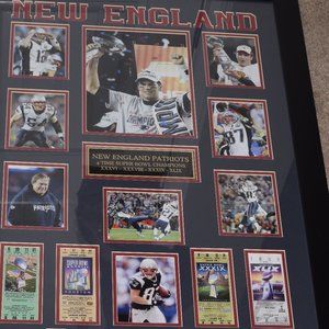 New England Patriots Championship Memorabilia
